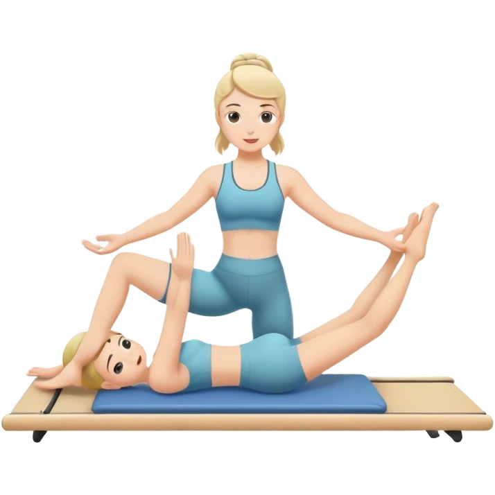 girl pilates  emoji