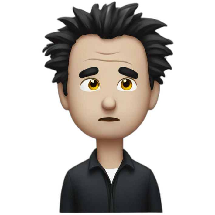 robert smith thinking emoji