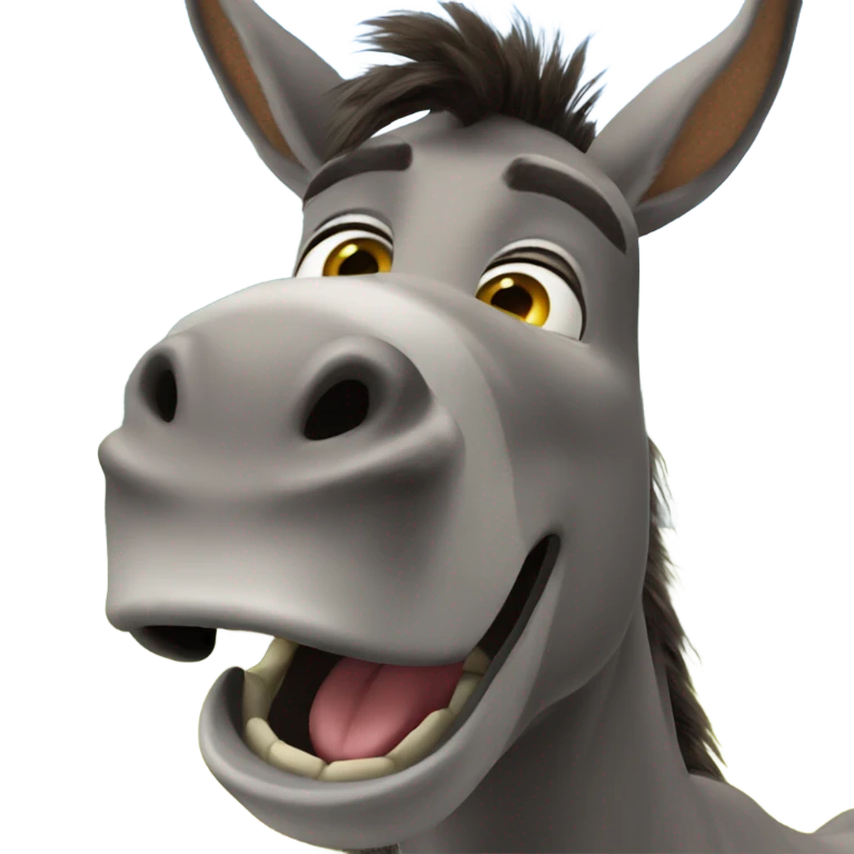 Donkey from shrek emoji