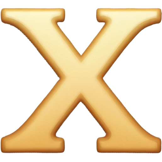 X emoji