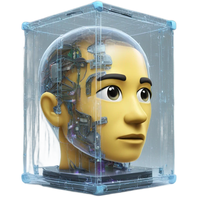 ai in the cage emoji