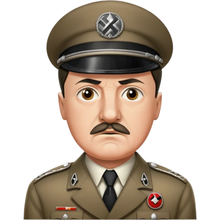 Adolph Hitler nazi emoji