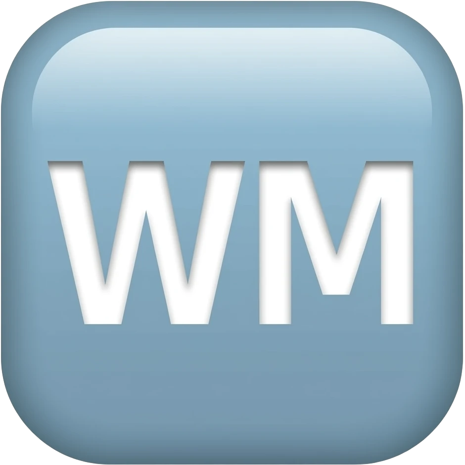 WM text emoji