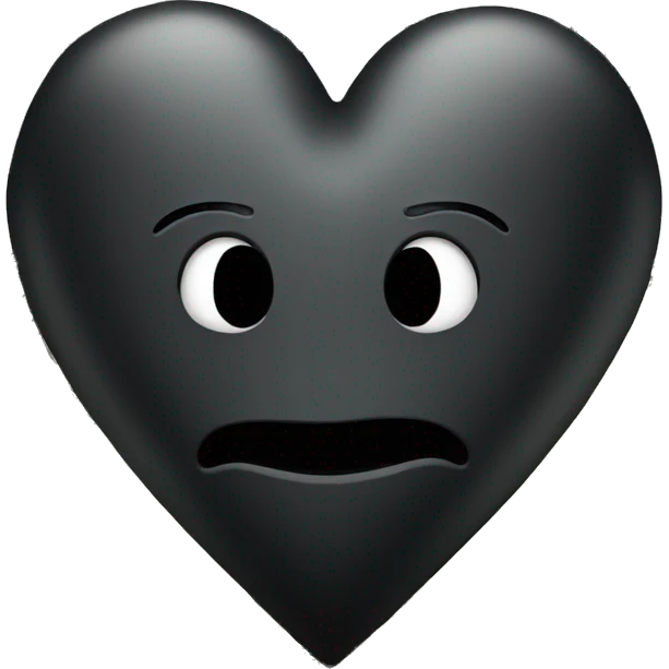 black heart with dollars  emoji
