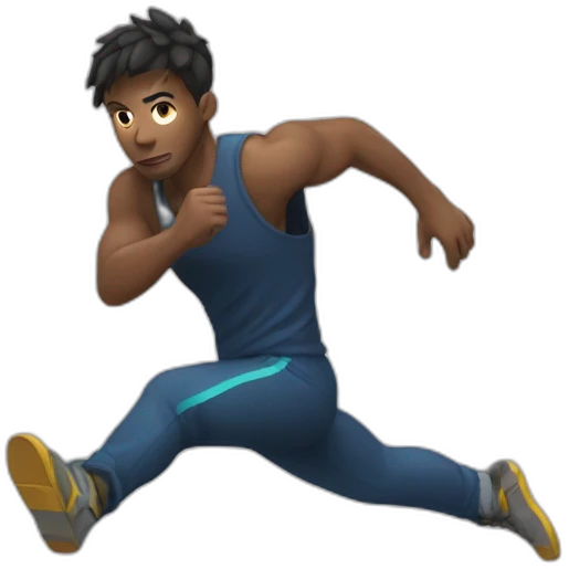 Athlète de Parkour emoji