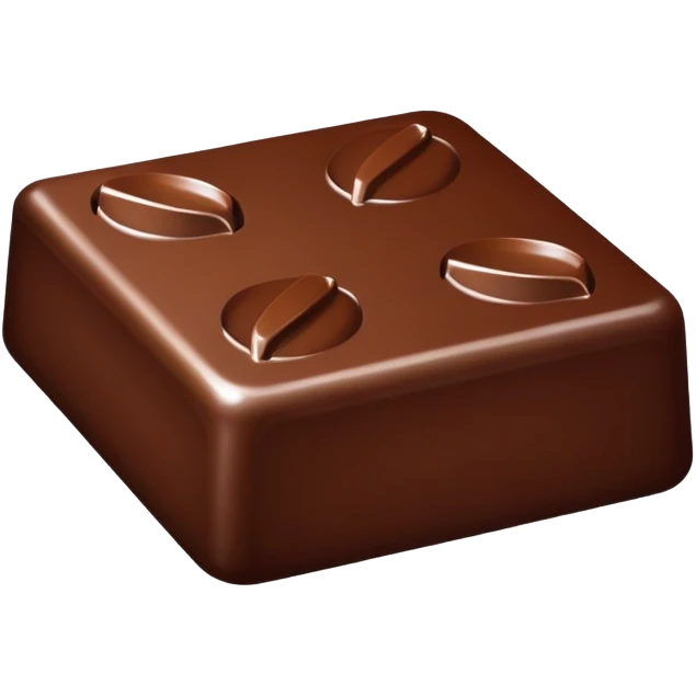 Chocolate full colors emoji