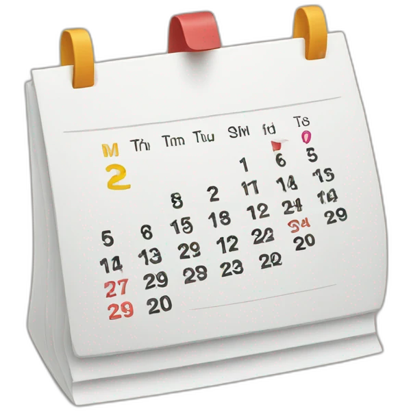 Calendario  emoji