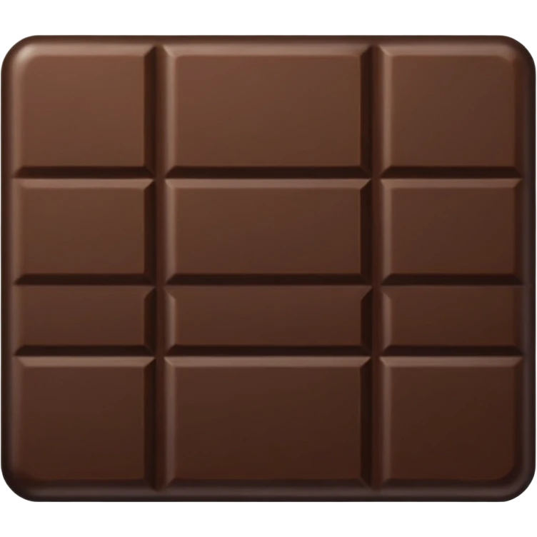 chocolate bar emoji