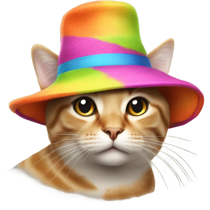 Cat in a hat  emoji