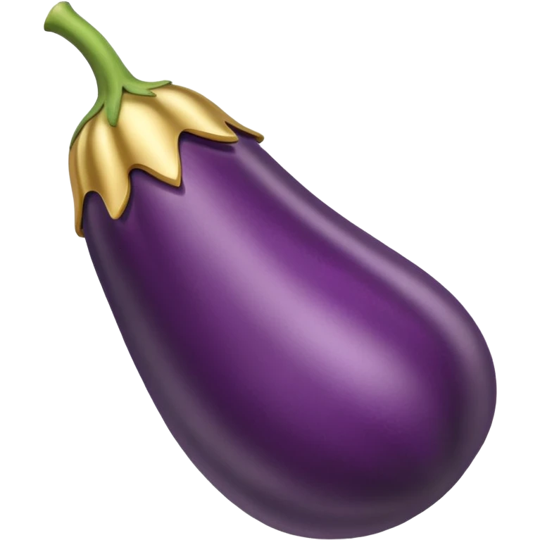 eggplant with ring around it emoji
