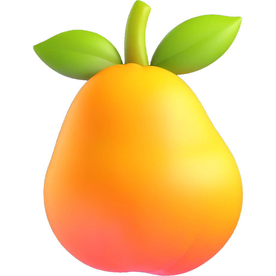mango fruit emoji