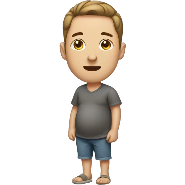 Pregnant man emoji