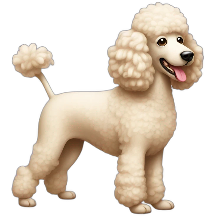 Aerobic poodles emoji