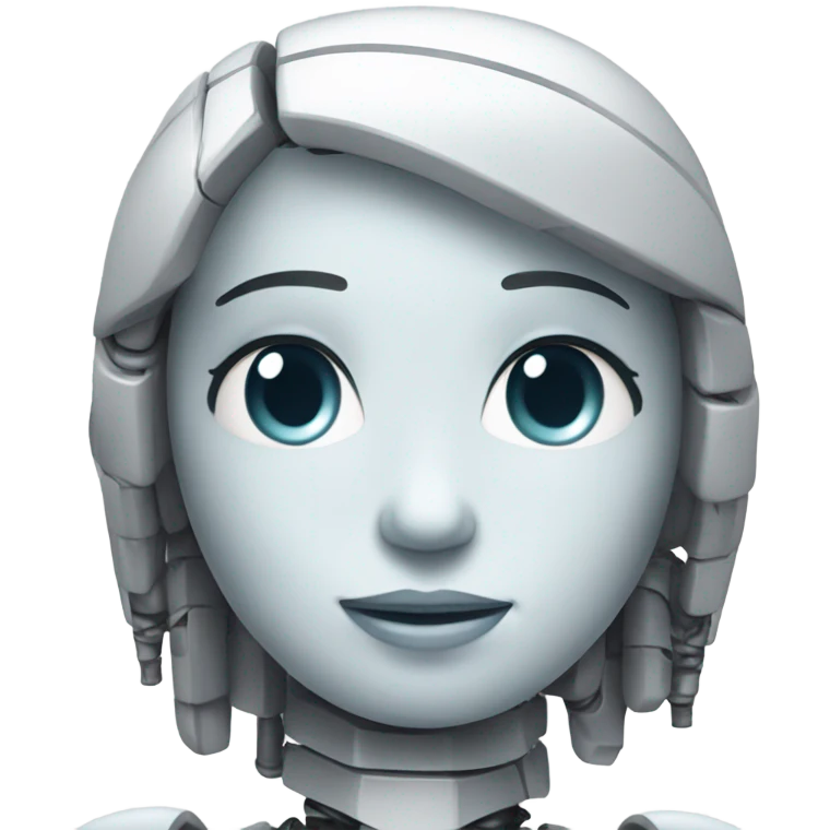 Amy robot with robust spine emoji