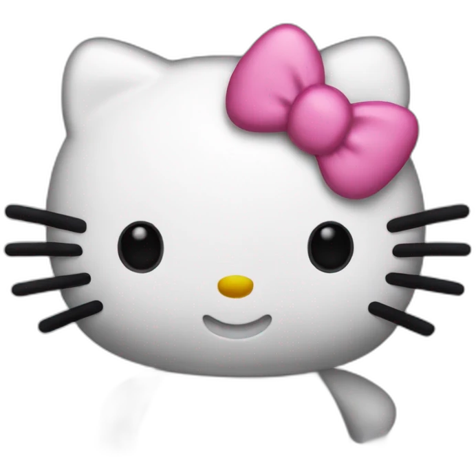 Hello kitty motera emoji