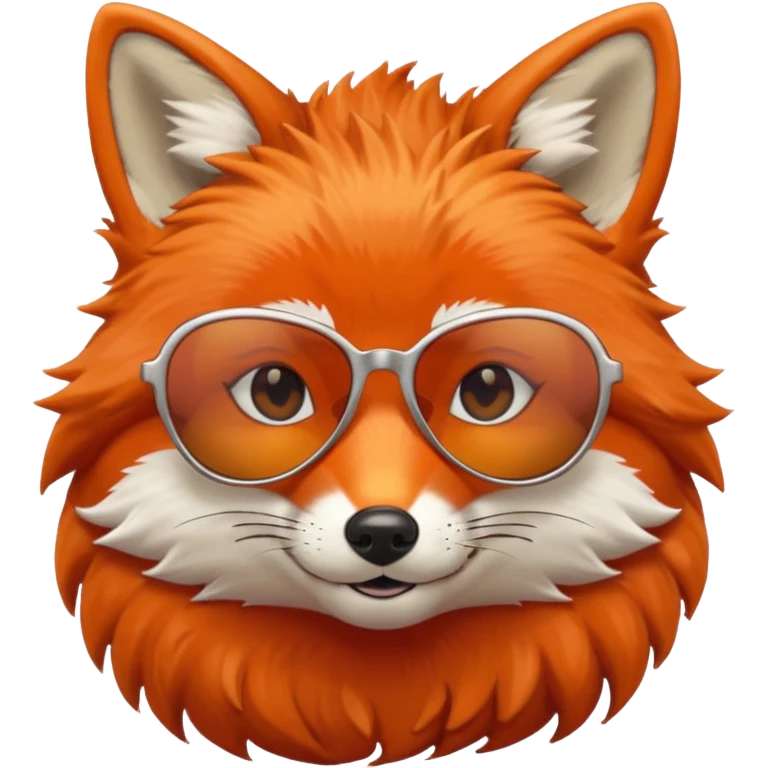 fox with sunglasses emoji
