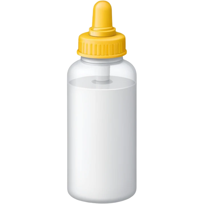 Glue bottle emoji