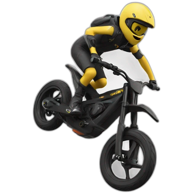 Wheelie on a surron emoji