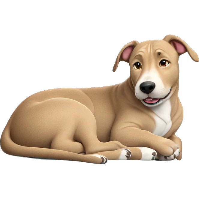 cozy dog on the couch emoji