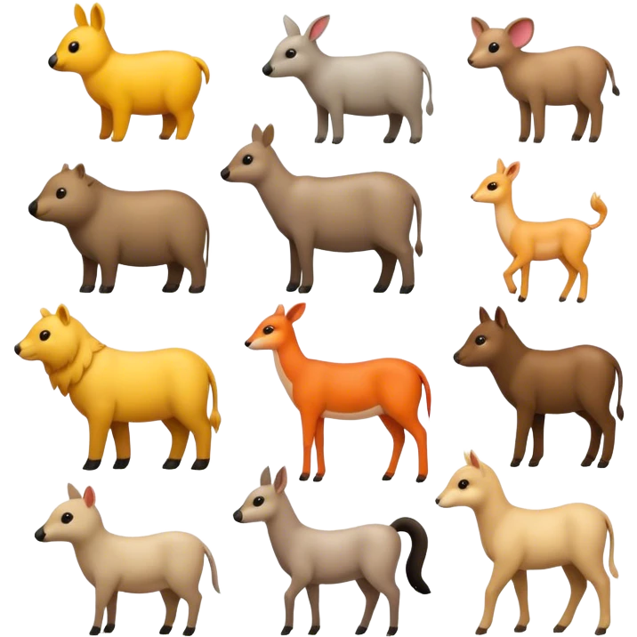 Naming animals  emoji
