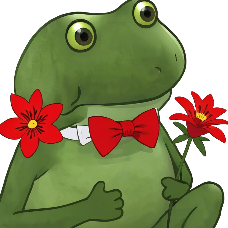 Red bouquet emoji