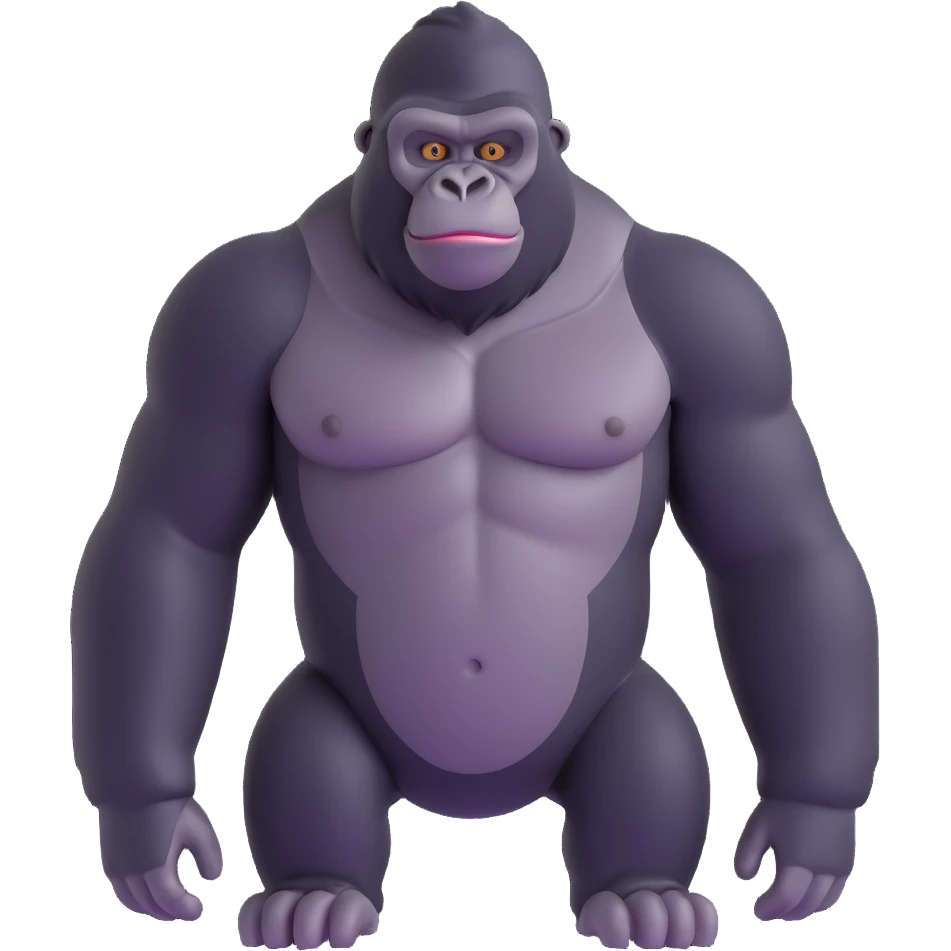 Gorilla emoji