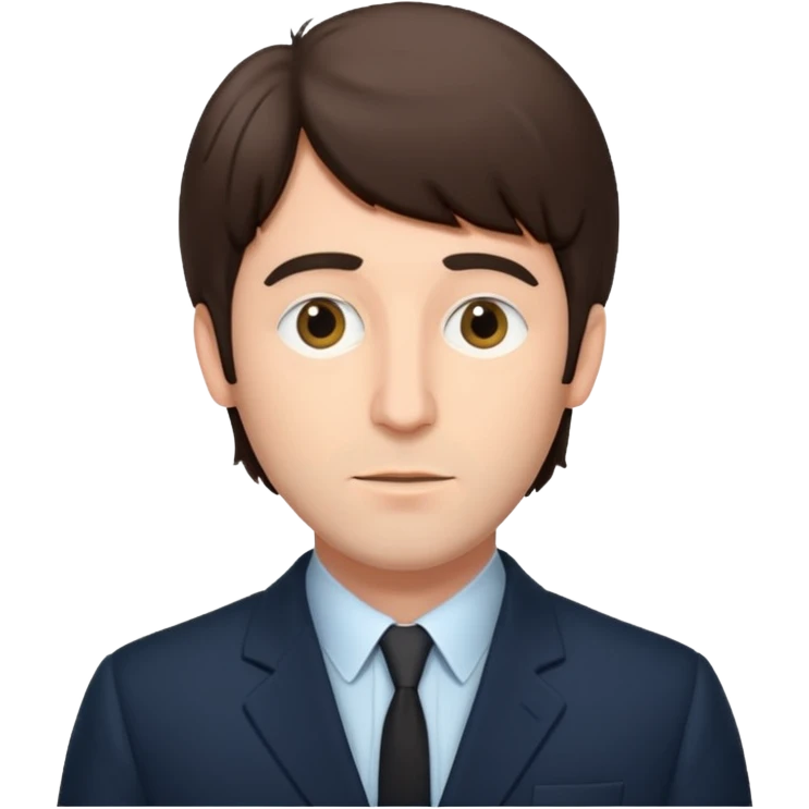 The Beatles member emoji