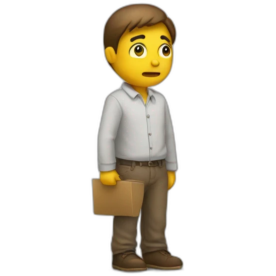 giving up emoji