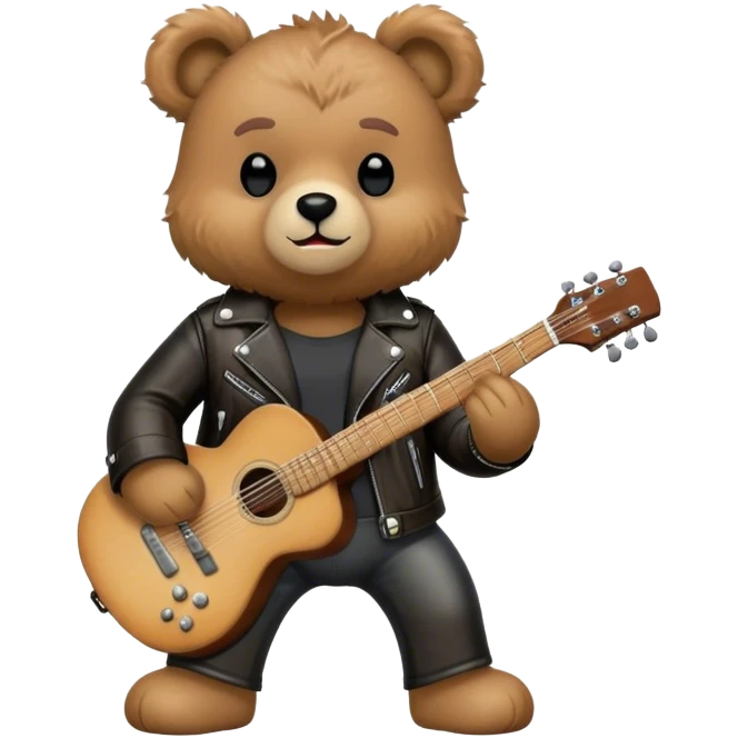 Rocker Teddy  emoji