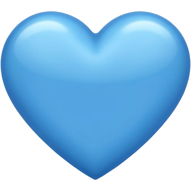 Blue heart emoji