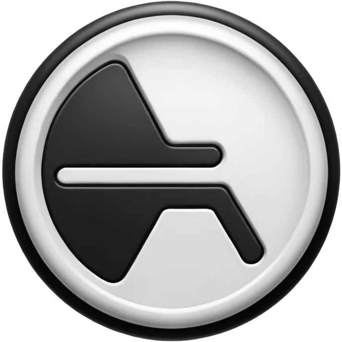 pause button emoji, bold and dynamic, jagged edges, motion blur, frantic game emoji