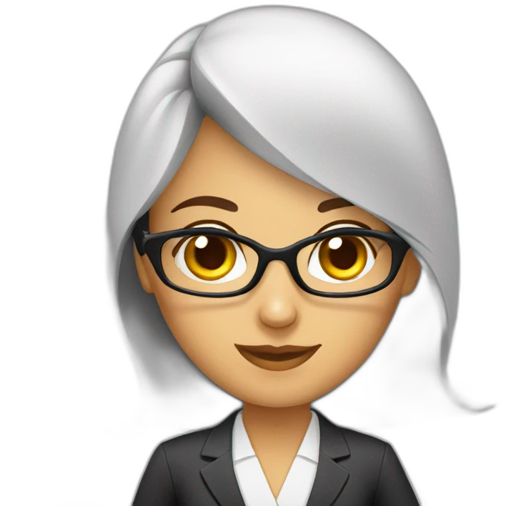 lady accountant arabic emoji
