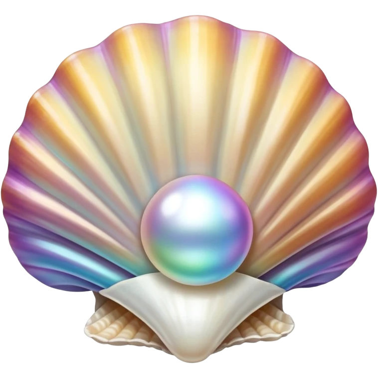 OpenSea shell with pearl emoji