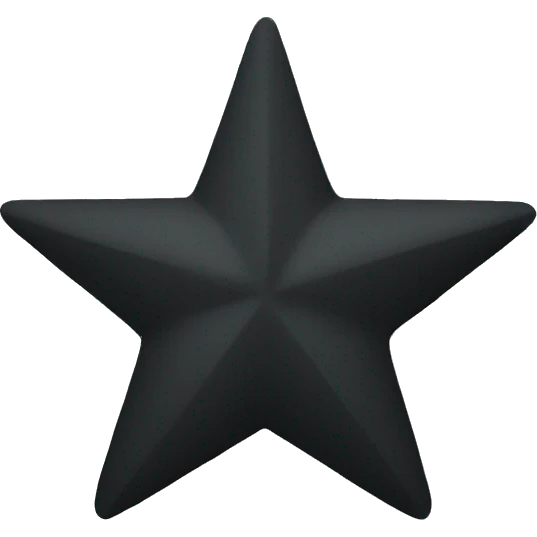 black star emoji