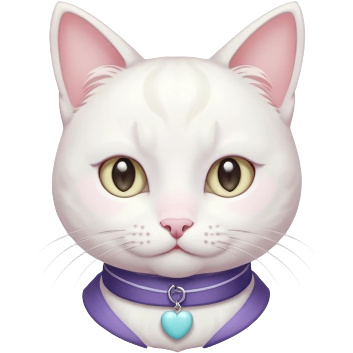  harajuku pastel yume kawaii japanese white cat emoji
