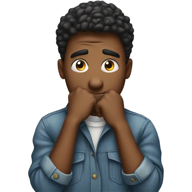 Friend late emoji