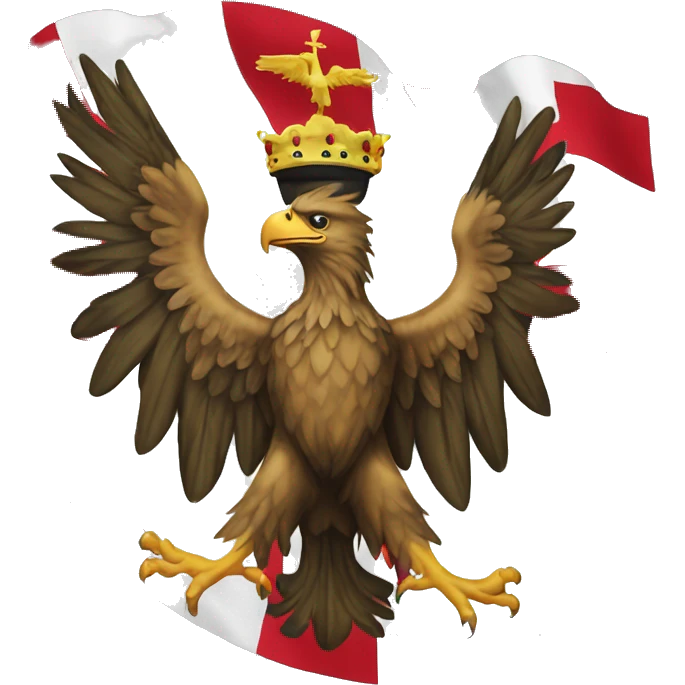 habsburg flag wih eagle emoji