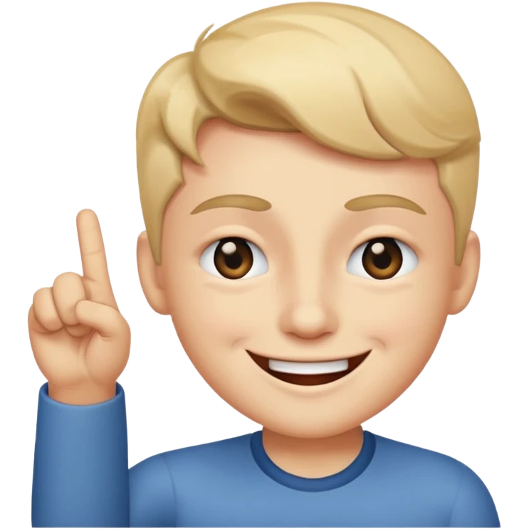 blink with one eye with hand pointed  emoji