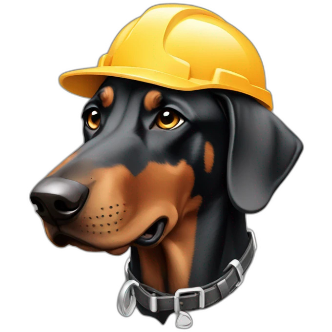 doberman-builder emoji