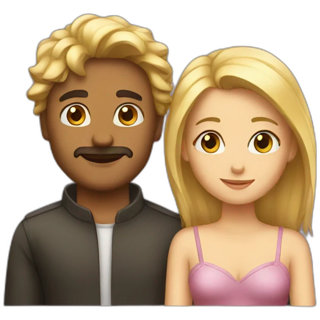 Two lovers emoji