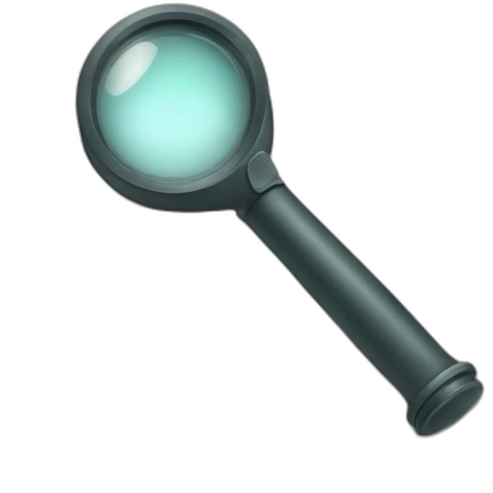 Magnifier emoji