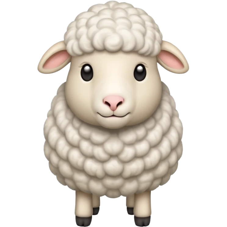 sheep standing emoji