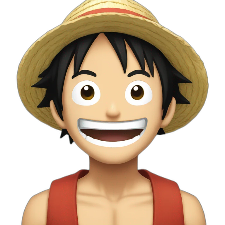 Luffy from One Piece emoji