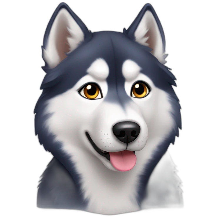 Husky Siberiano emoji