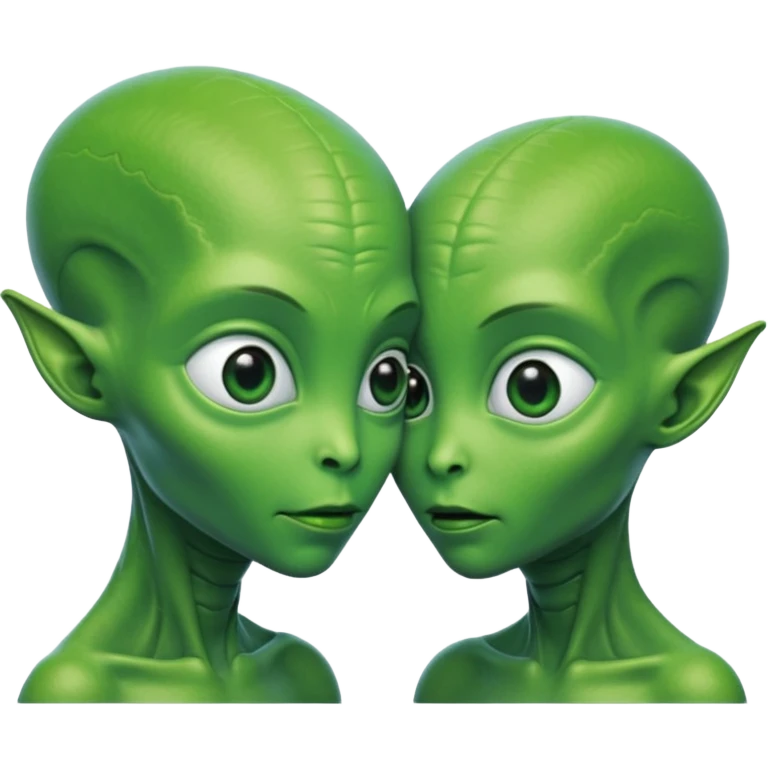 Alien couple emoji
