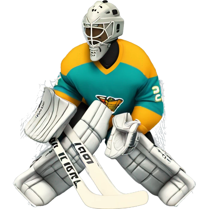  Hockey-goalie split save emoji