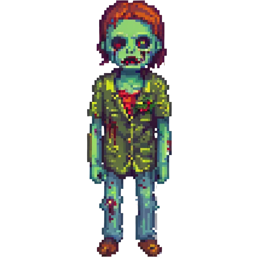  a zombie emoji