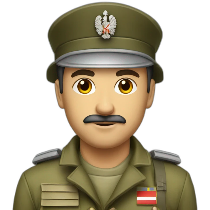 Serbian solider emoji