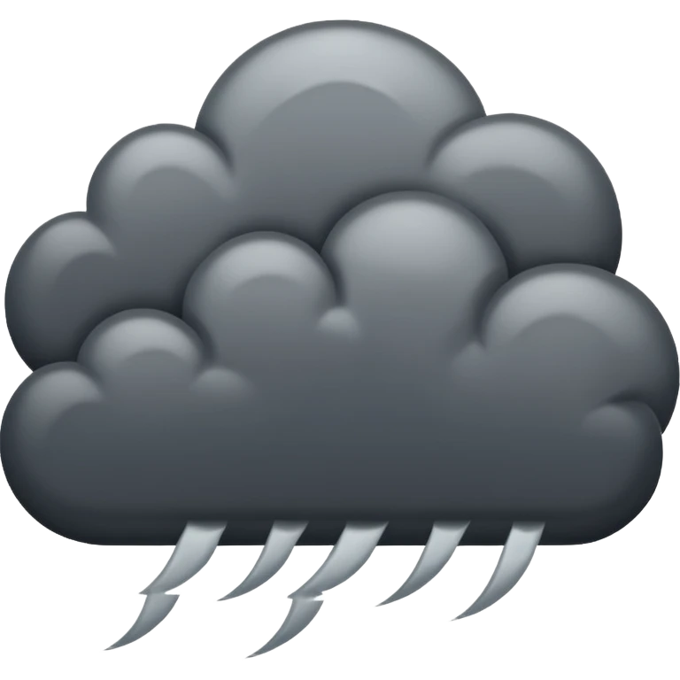 thunder storm emoji