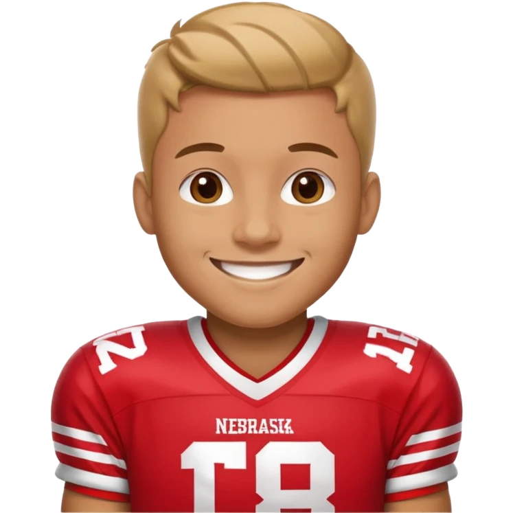 Nebraska corn husker  emoji